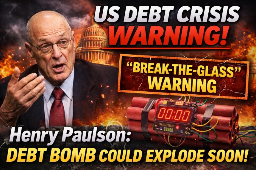 “Break-the-Glass” Moment: Henry Paulson Warns of Looming US Debt Disaster